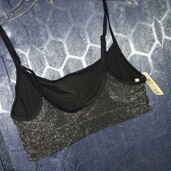 NWT aerie shine bralette scoop stretch swim top bikini sports - Picture 8 of 15